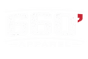 660 Apparel logo featuring white 660 lettering with a red apostrophe, representing 1/8 mile drag racing culture
