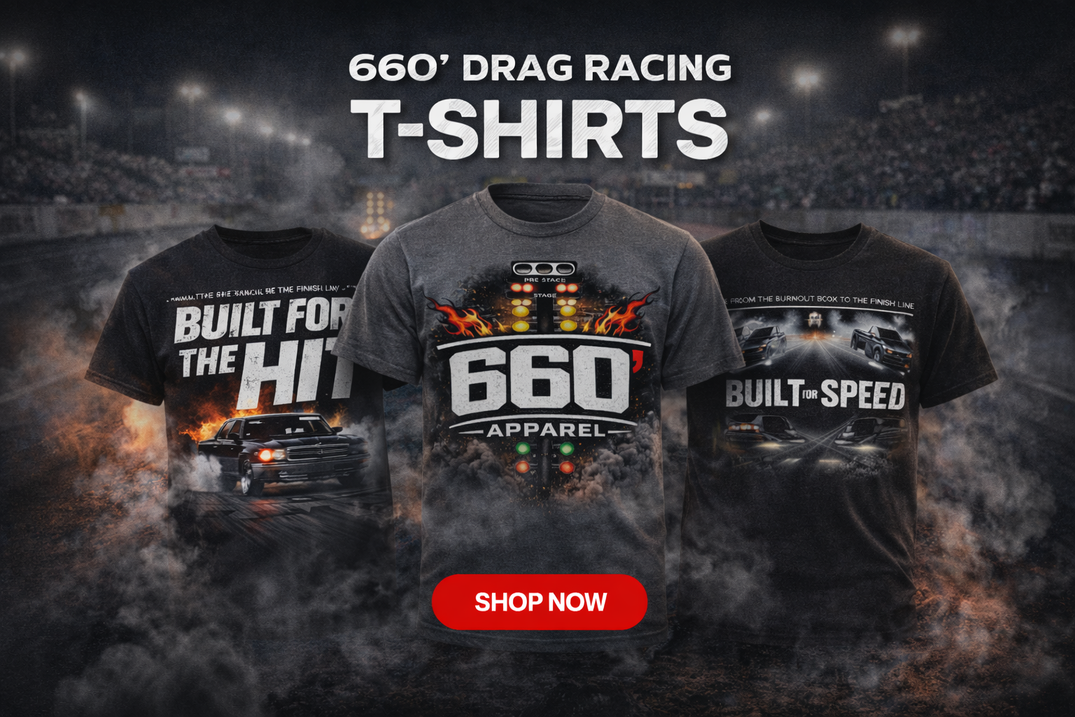 660’ Drag Racing T-Shirts