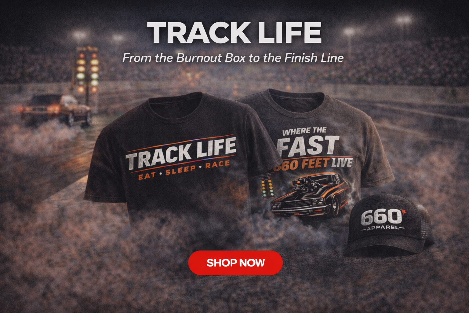 track life drag racing apparel inspired by the culture of 1/8 mile drag racing