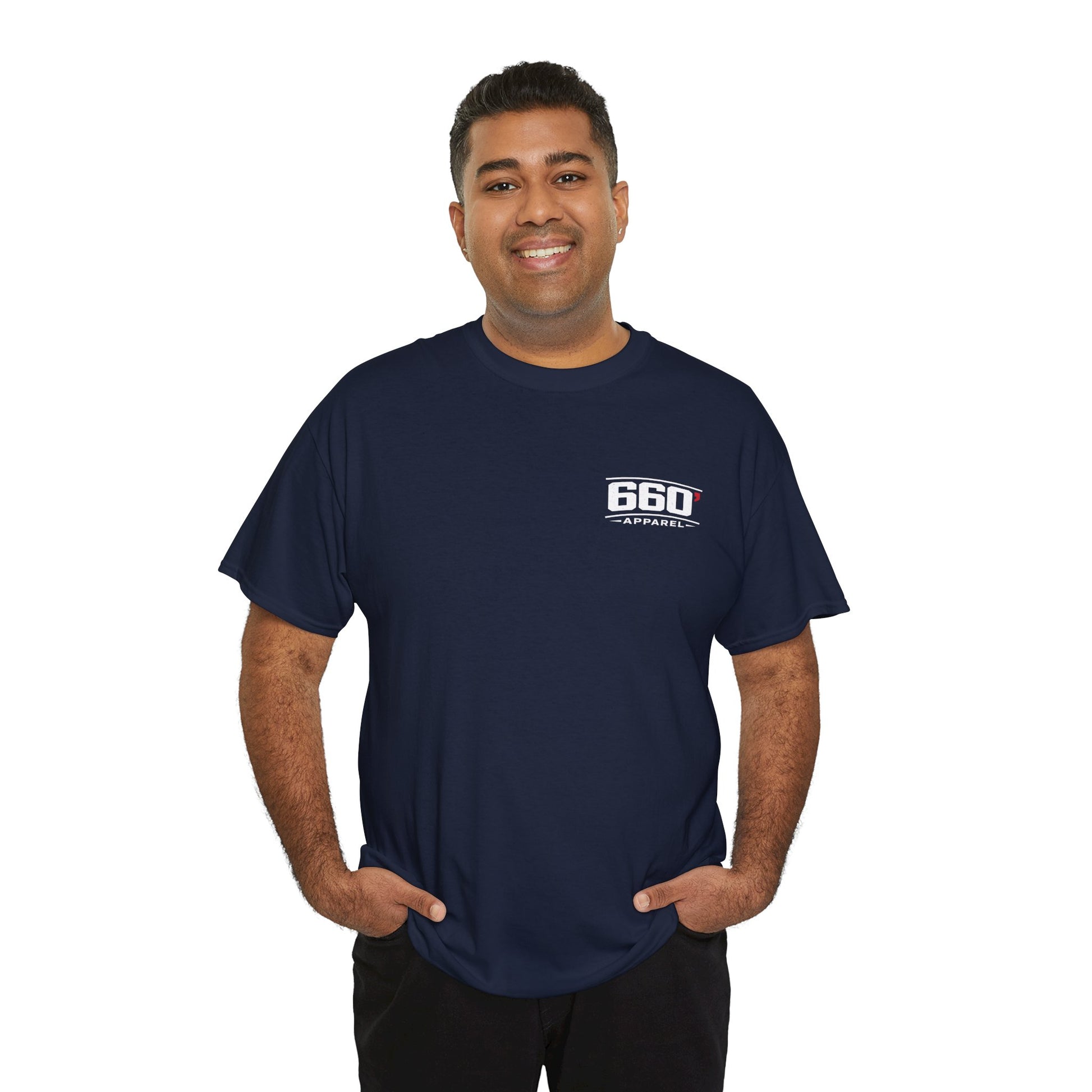 660’ Apparel American Eagle T-Shirt – Patriotic Drag Racing Graphic Tee-16