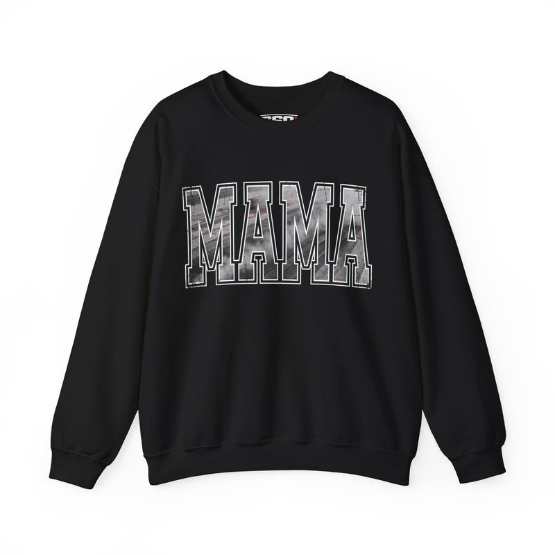 MAMA Drag Racing Sweatshirt | Burnout Varsity Racing Mom Crewneck | 660 Apparel-2