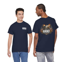 660’ Apparel American Eagle T-Shirt – Patriotic Drag Racing Graphic Tee-18