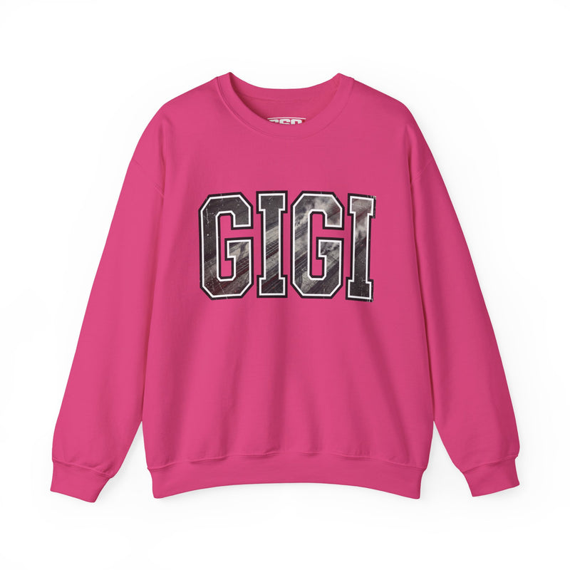GIGI Drag Racing Sweatshirt | Burnout Varsity Racing Grandma Crewneck by 660 Apparel-9