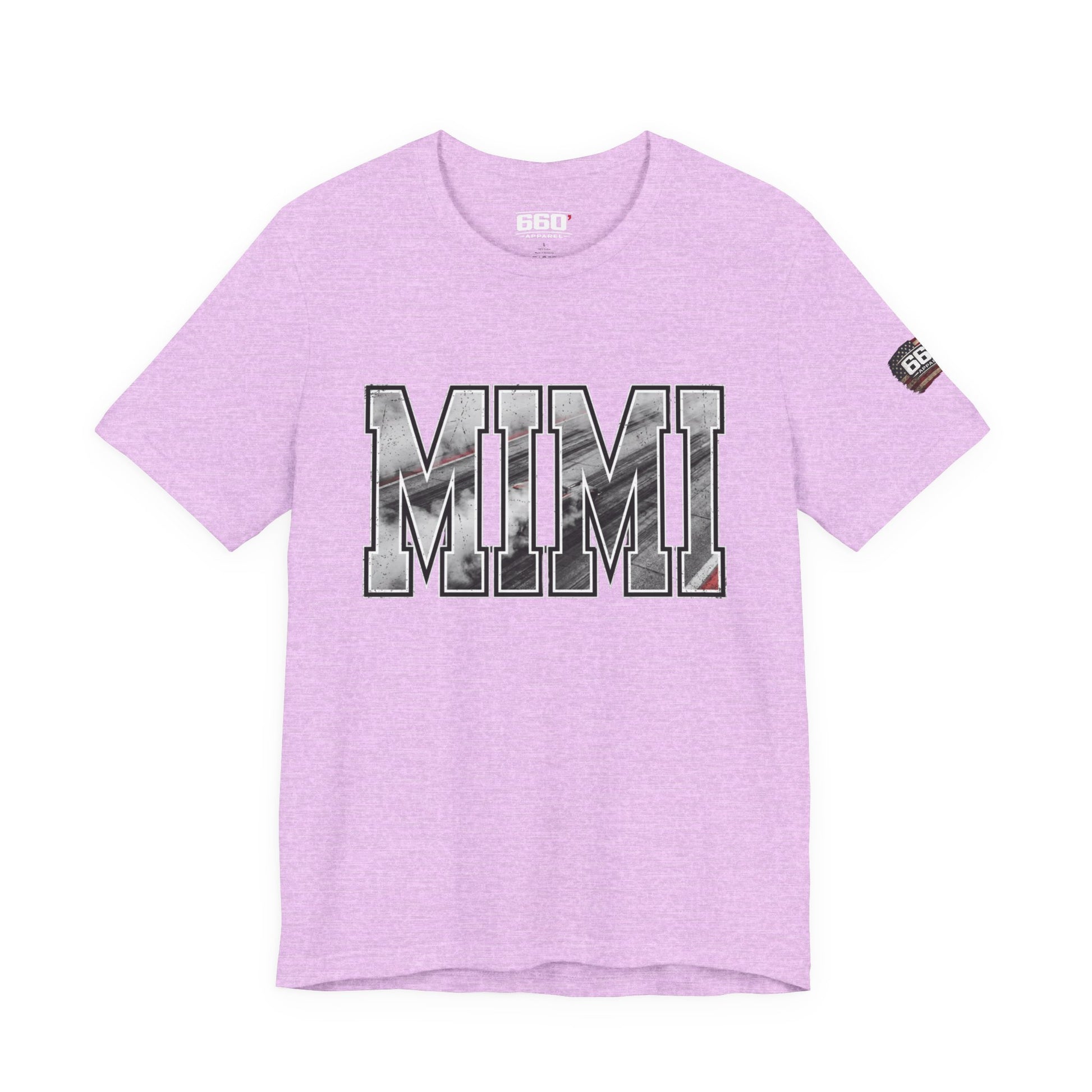 MIMI Drag Racing T-Shirt | Burnout Varsity Racing Grandma Tee | 660 Apparel-8
