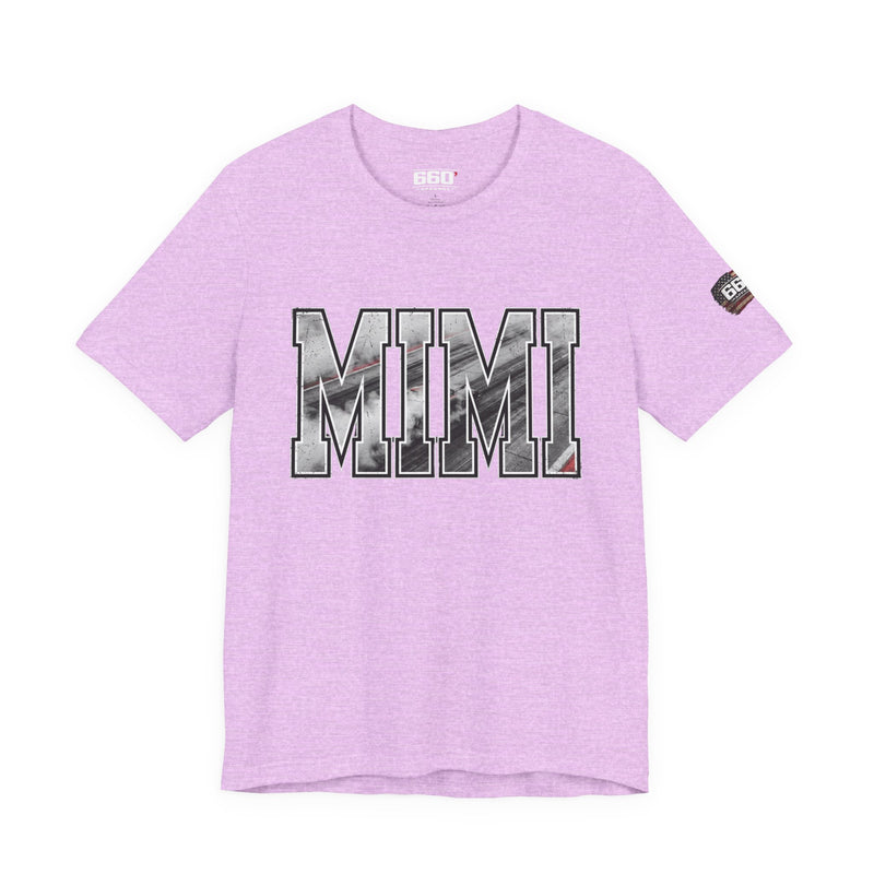 MIMI Drag Racing T-Shirt | Burnout Varsity Racing Grandma Tee | 660 Apparel-8
