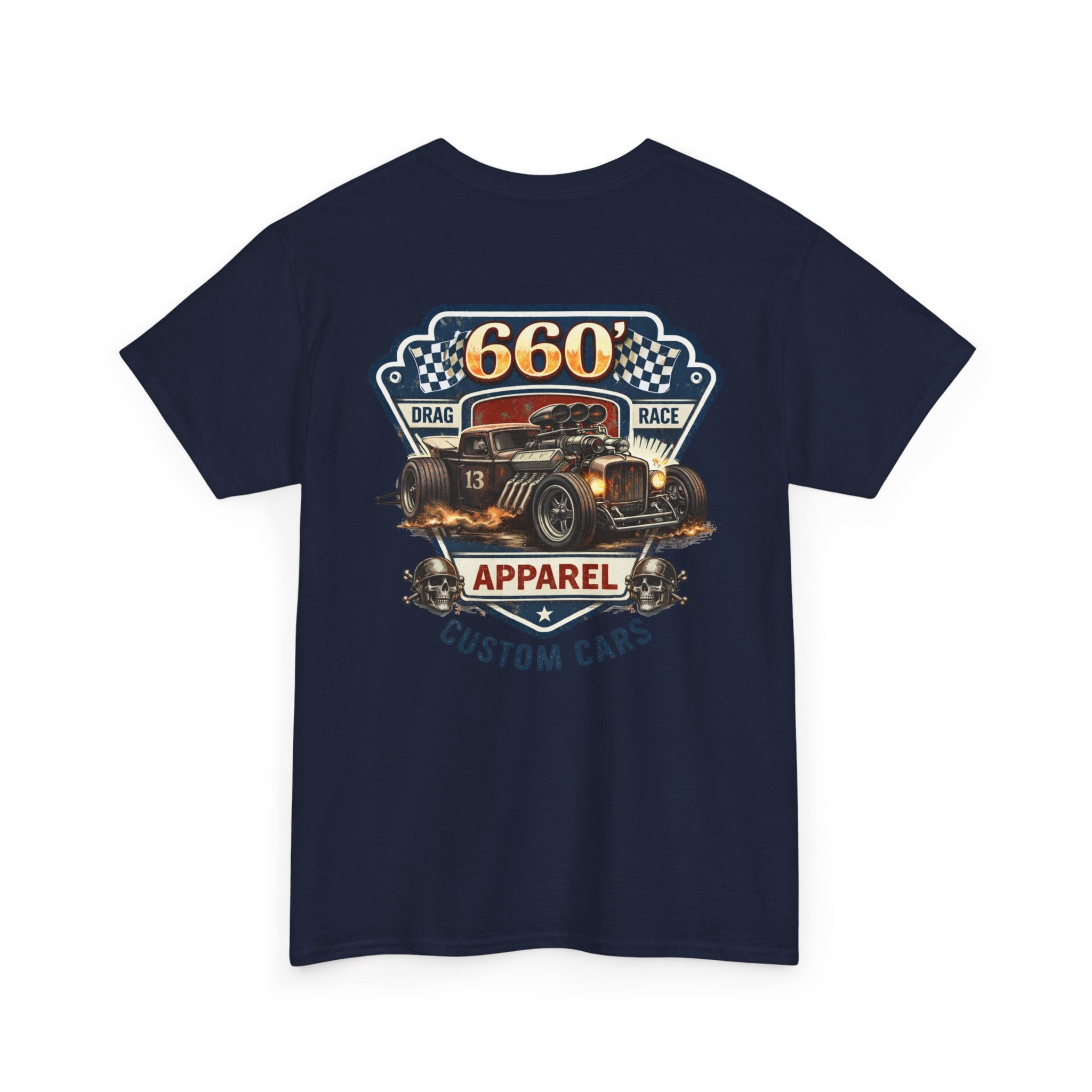 660’ Apparel Drag Race Custom Cars T-Shirt – Vintage Hot Rod Racing Tee-14
