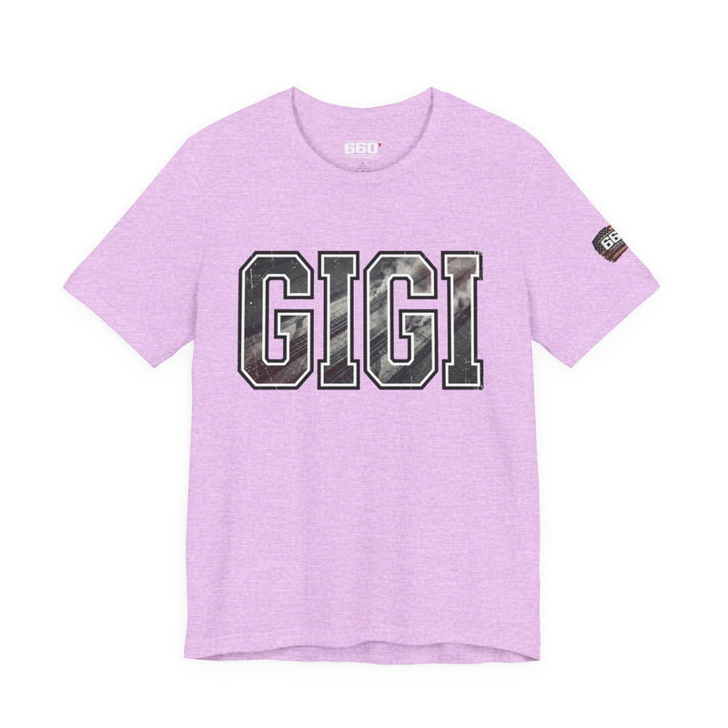 GIGI Drag Racing T-Shirt | Burnout Varsity Racing Grandma Tee | 660 Apparel-8