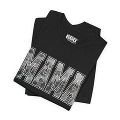 MAMA Drag Racing T-Shirt | Burnout Varsity Racing Mom Tee | 660 Apparel-9