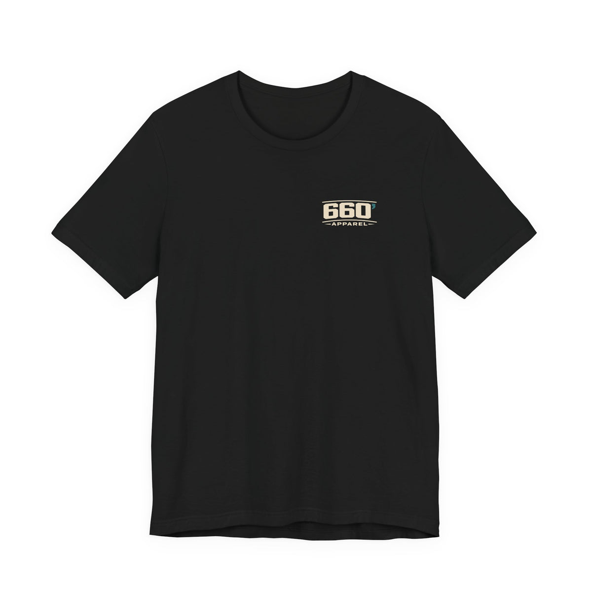 My Dial-In Has Commitment Issues. — Bracket Racing Tee — front left-chest official 660′ logo
