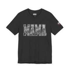 MAMA Drag Racing T-Shirt | Burnout Varsity Racing Mom Tee | 660 Apparel-6