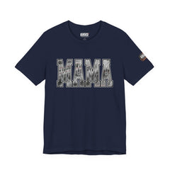 MAMA Drag Racing T-Shirt | Burnout Varsity Racing Mom Tee | 660 Apparel-7