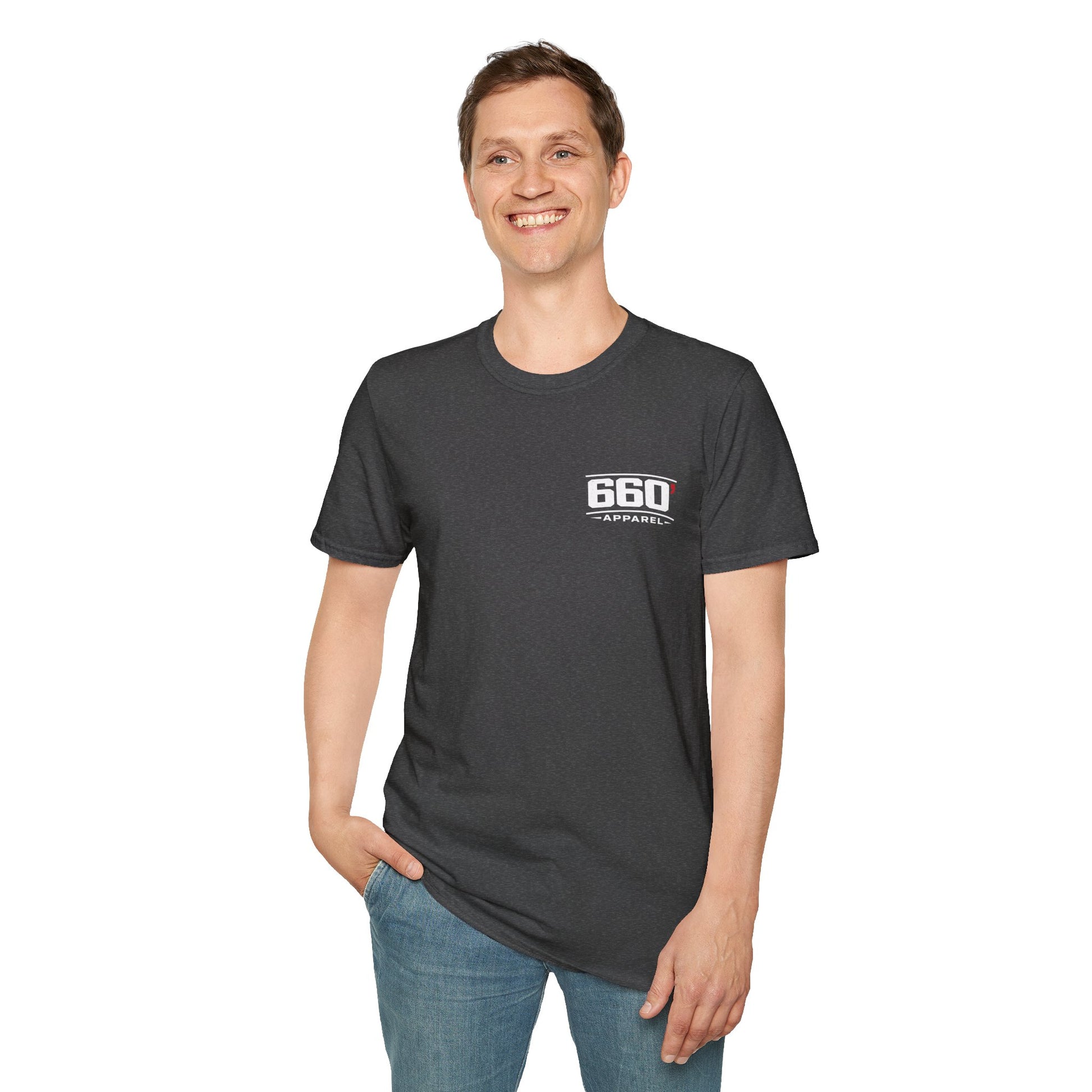 660’ Apparel American Flag Logo T-Shirt – Patriotic Racing Tee-8