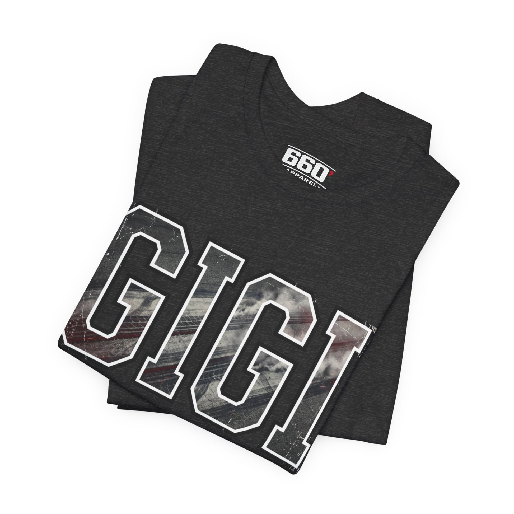 GIGI Drag Racing T-Shirt | Burnout Varsity Racing Grandma Tee | 660 Apparel-11