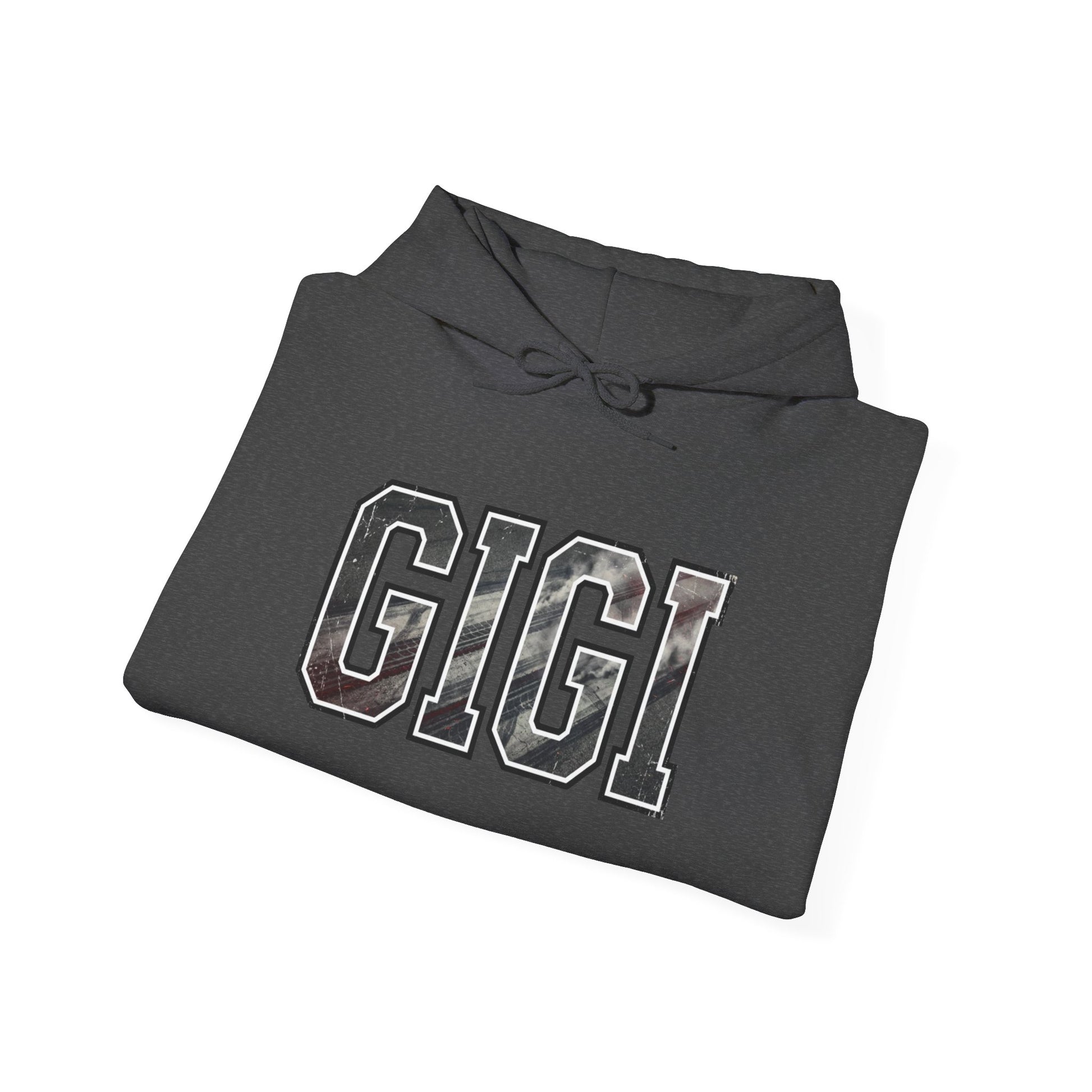 GIGI Drag Racing Hoodie | Burnout Varsity Racing Grandma Pullover | 660 Apparel-9