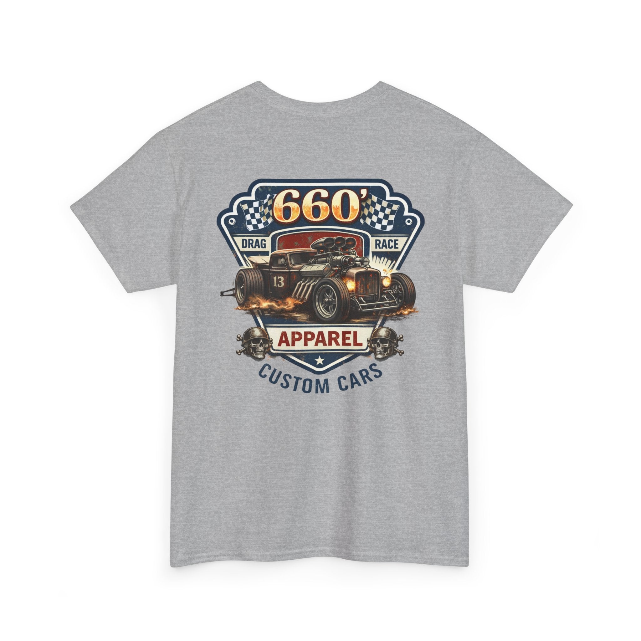 660’ Apparel Drag Race Custom Cars T-Shirt – Vintage Hot Rod Racing Tee-5