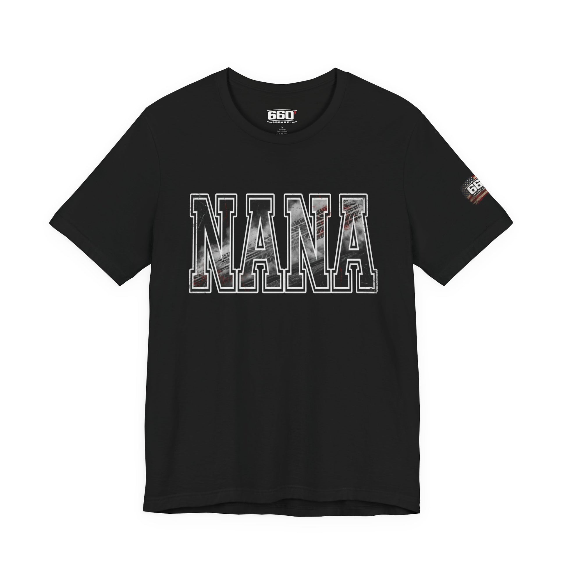 NANA Drag Racing T-Shirt | Burnout Varsity Racing Grandma Tee | 660 Apparel-5