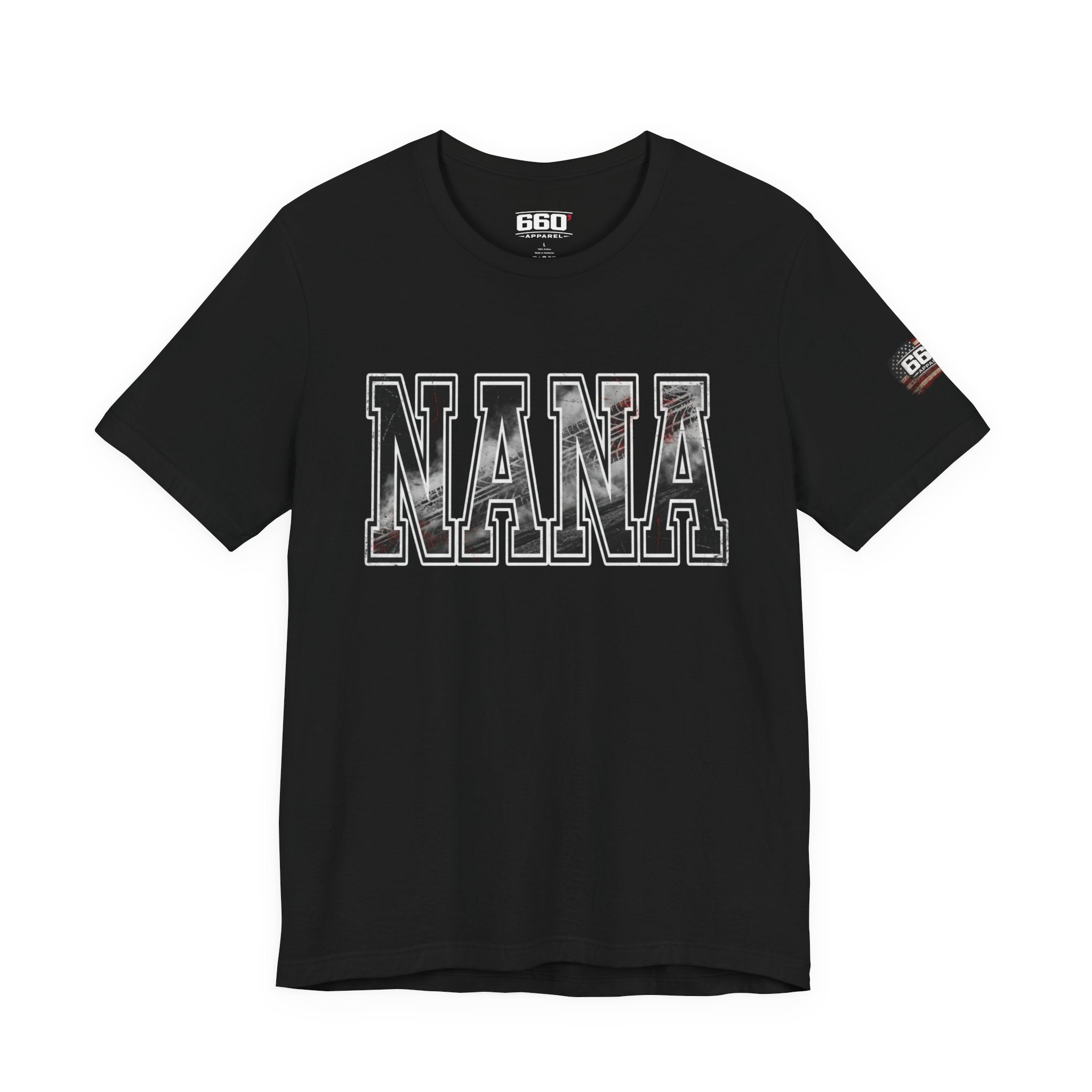 NANA Drag Racing T-Shirt | Burnout Varsity Racing Grandma Tee | 660 Apparel-5
