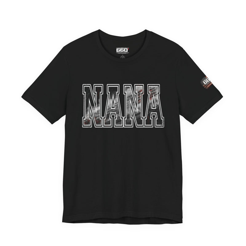 NANA Drag Racing T-Shirt | Burnout Varsity Racing Grandma Tee | 660 Apparel-5