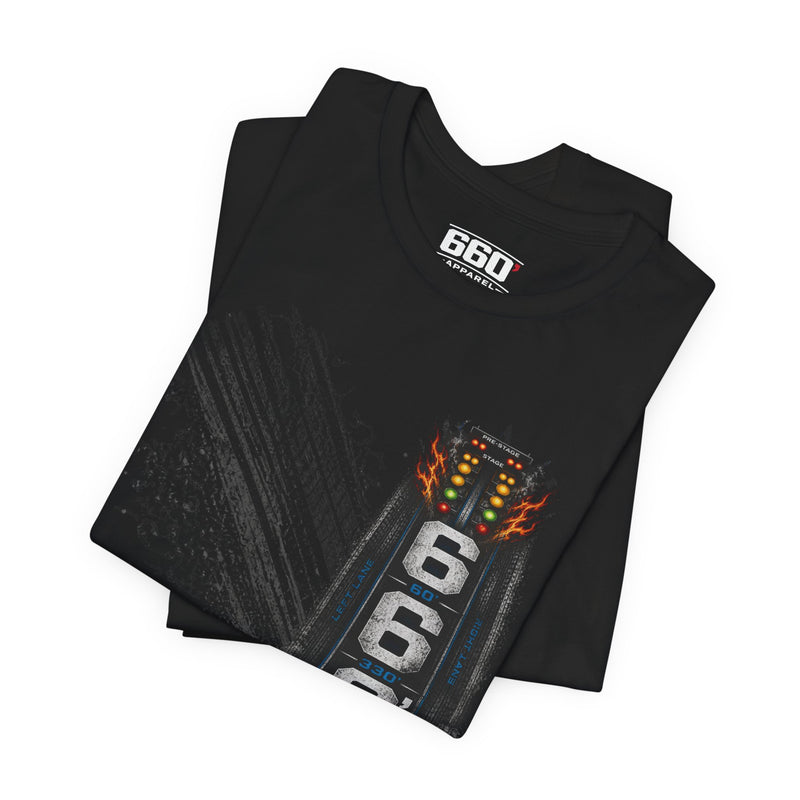 660’ Apparel “660’ of Send It” Drag Racing T-Shirt | Half Track Full Send Racing Tee-8