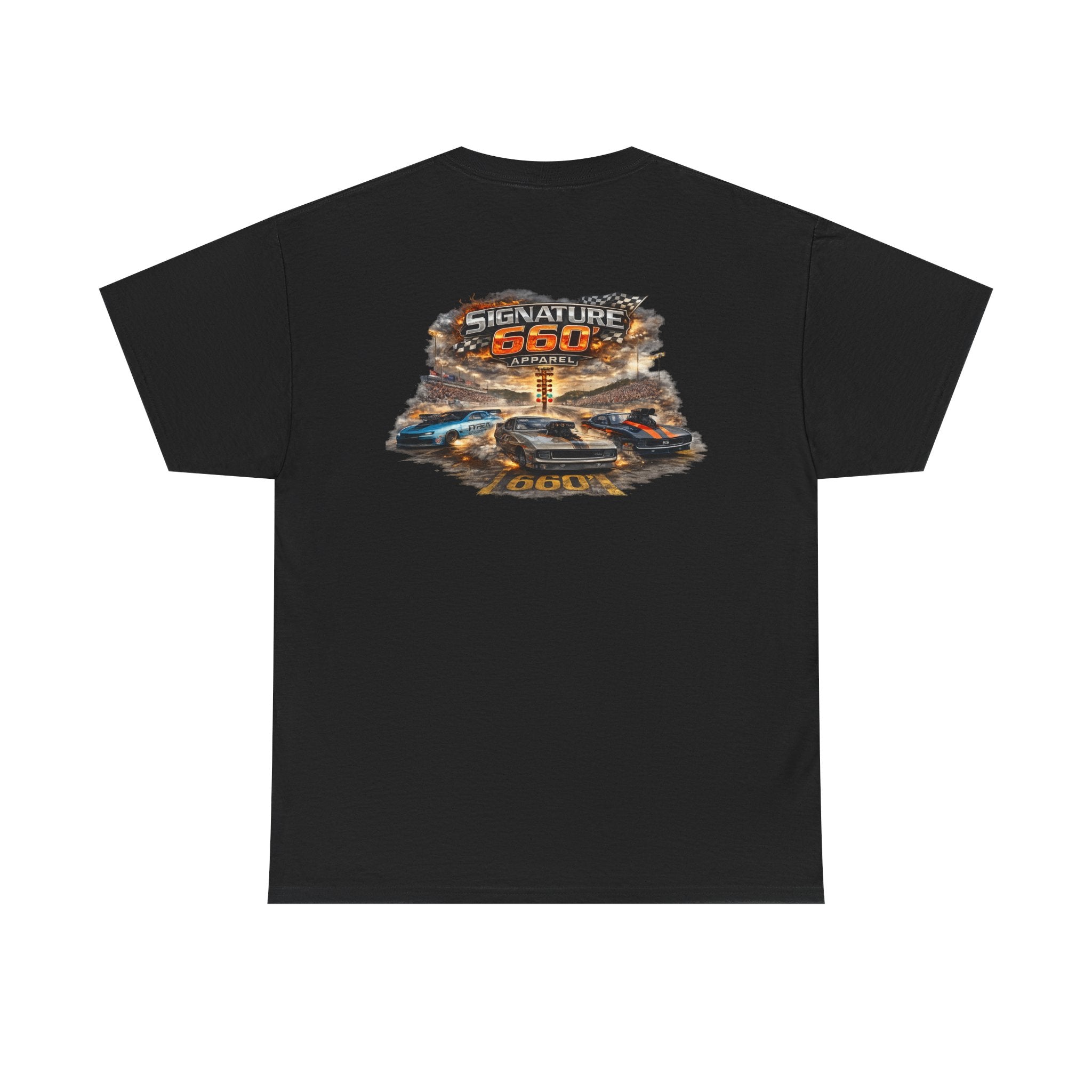 660’ Apparel Signature Series Drag Racing T-Shirt – 1/8 Mile Racing Graphic Tee