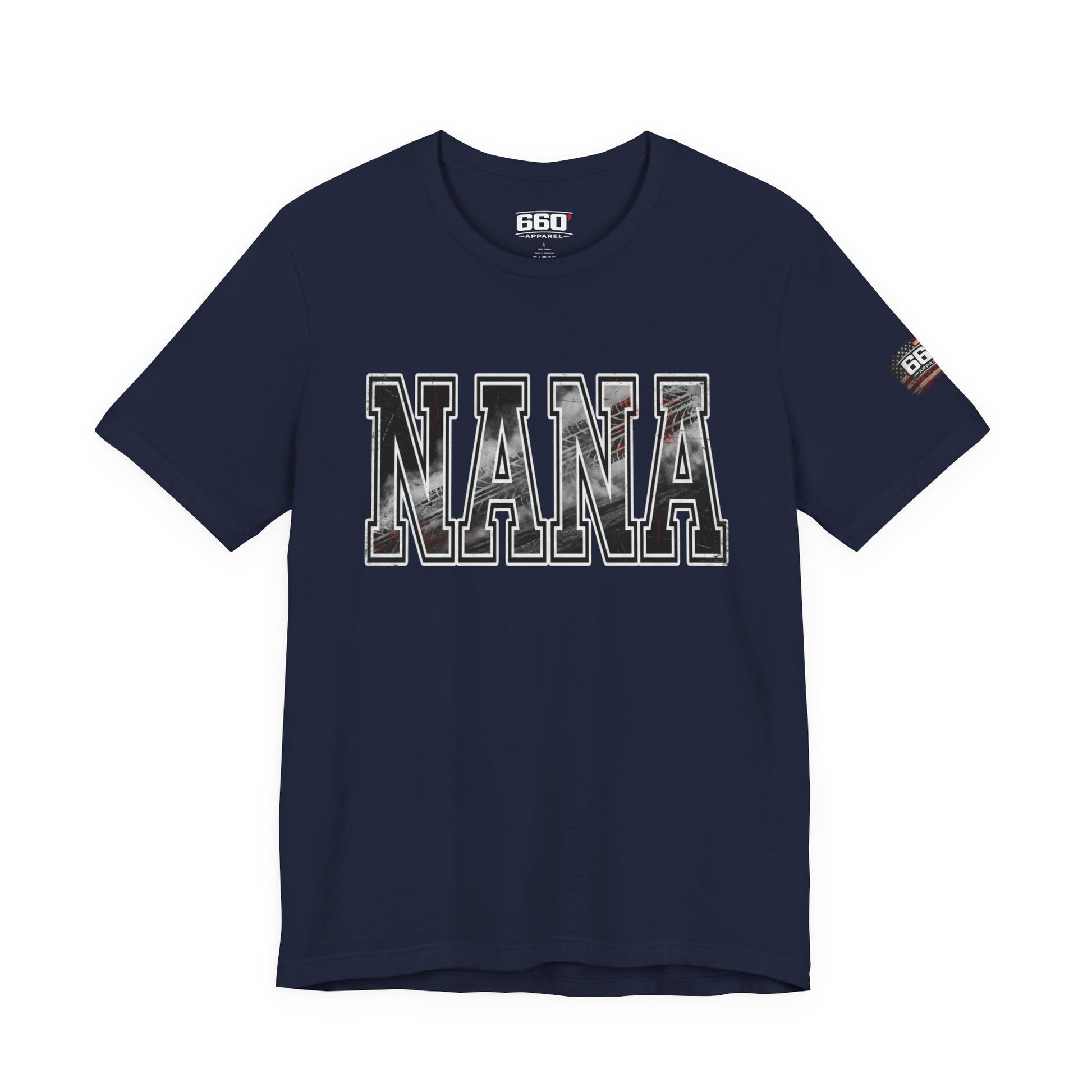 NANA Drag Racing T-Shirt | Burnout Varsity Racing Grandma Tee | 660 Apparel-7