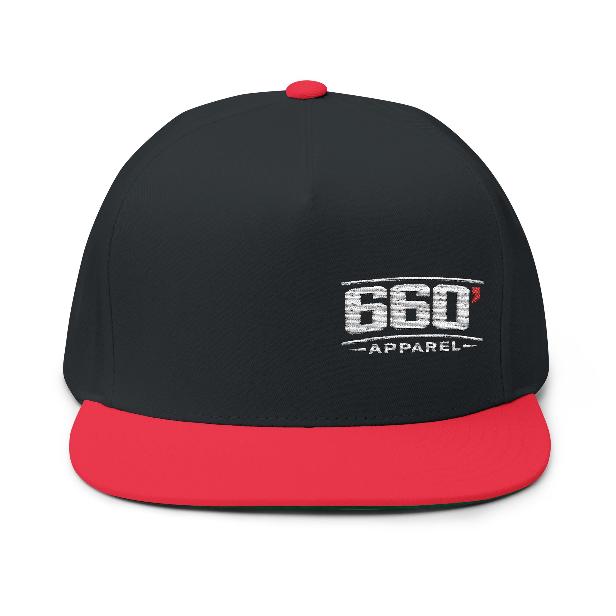 660’ Apparel OG Logo Snapback Hat – Flat Bill Racing Cap-3