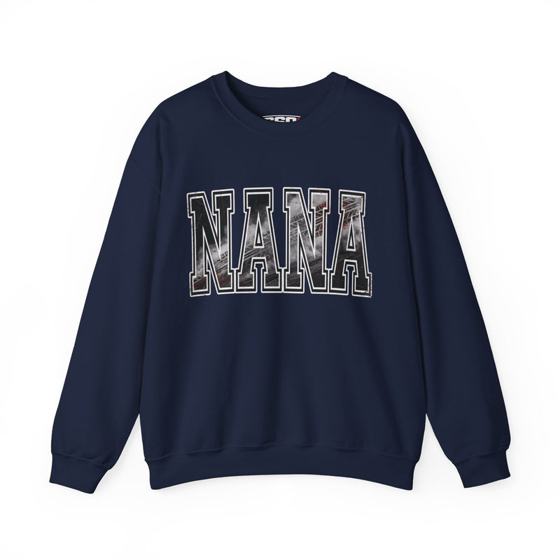 NANA Drag Racing Sweatshirt | Burnout Varsity Racing Grandma Crewneck | 660 Apparel-3