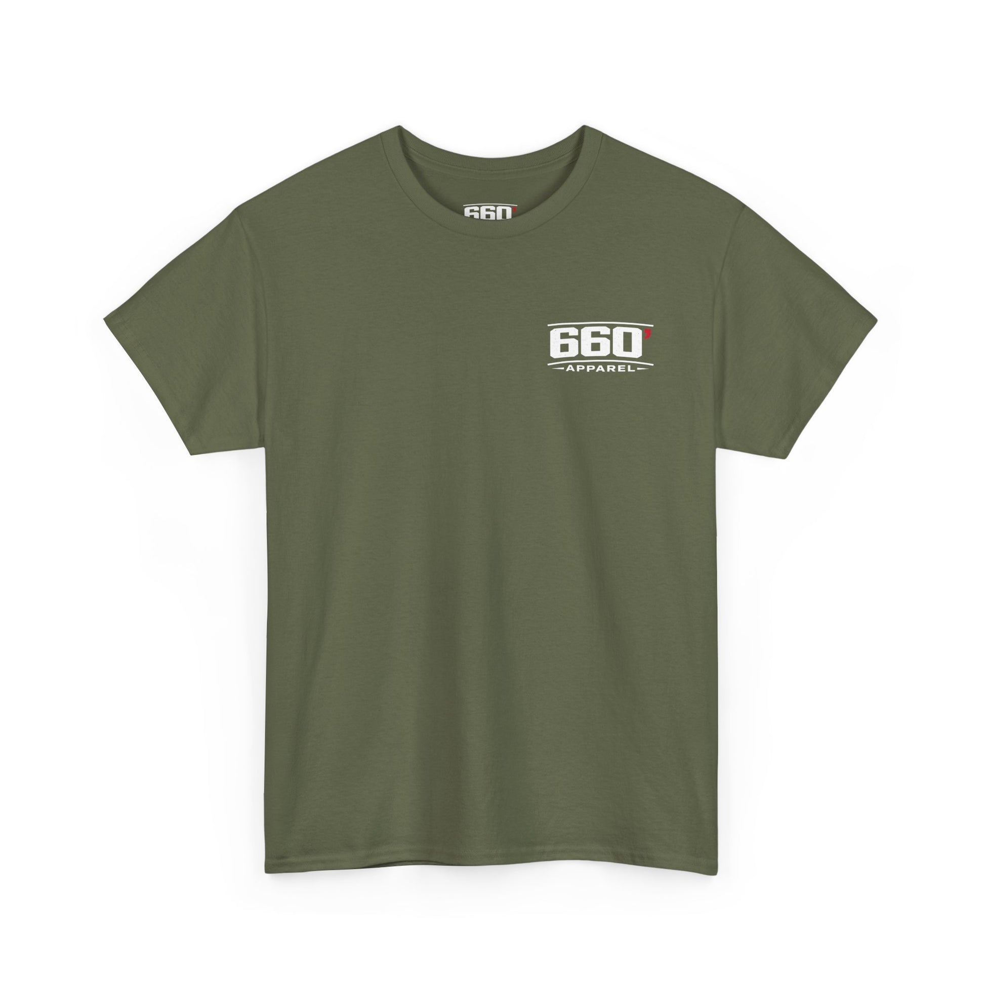 Strong & Brave Veterans Tribute T-Shirt – American Flag Military Honor Tee | 660’ Apparel-2