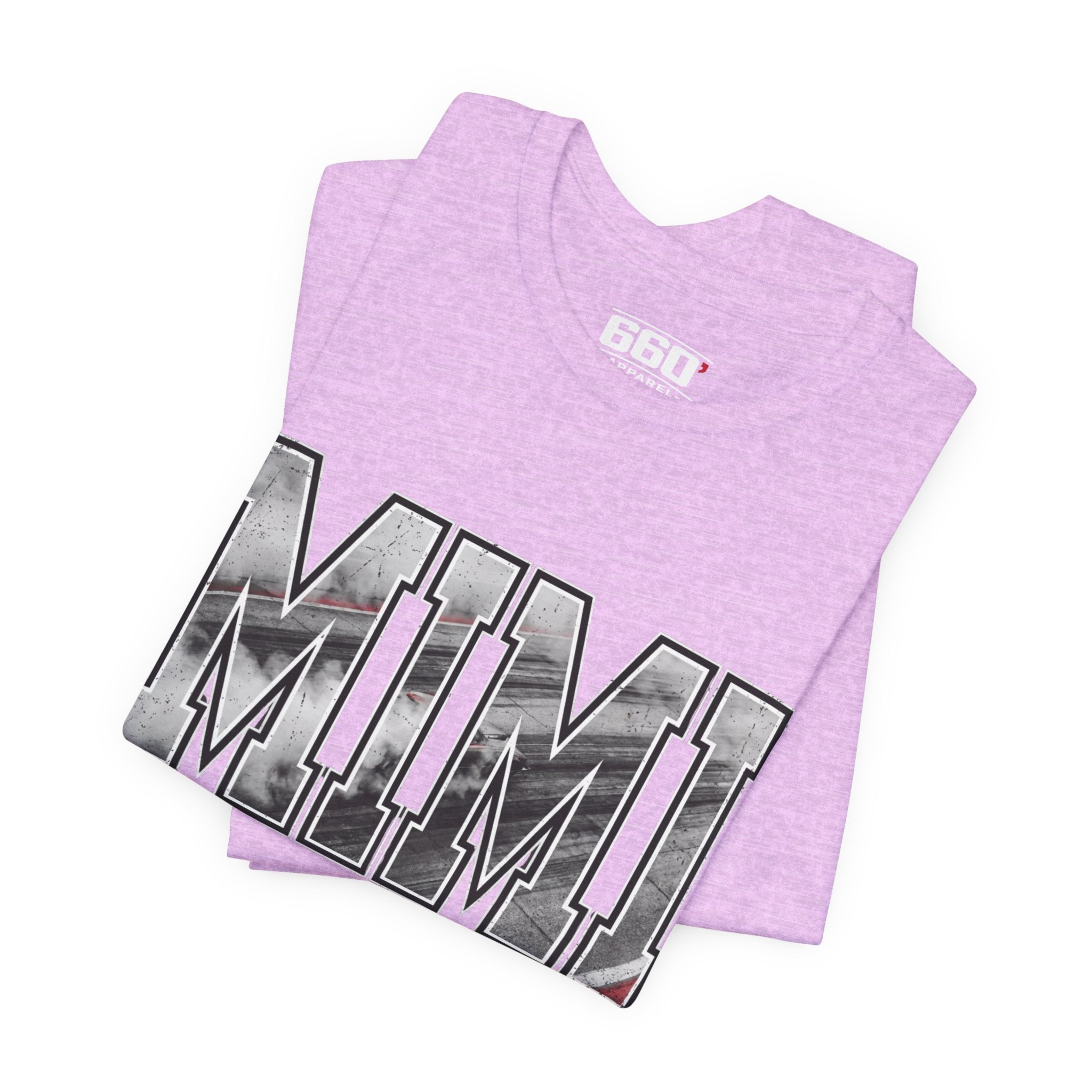 MIMI Drag Racing T-Shirt | Burnout Varsity Racing Grandma Tee | 660 Apparel-15