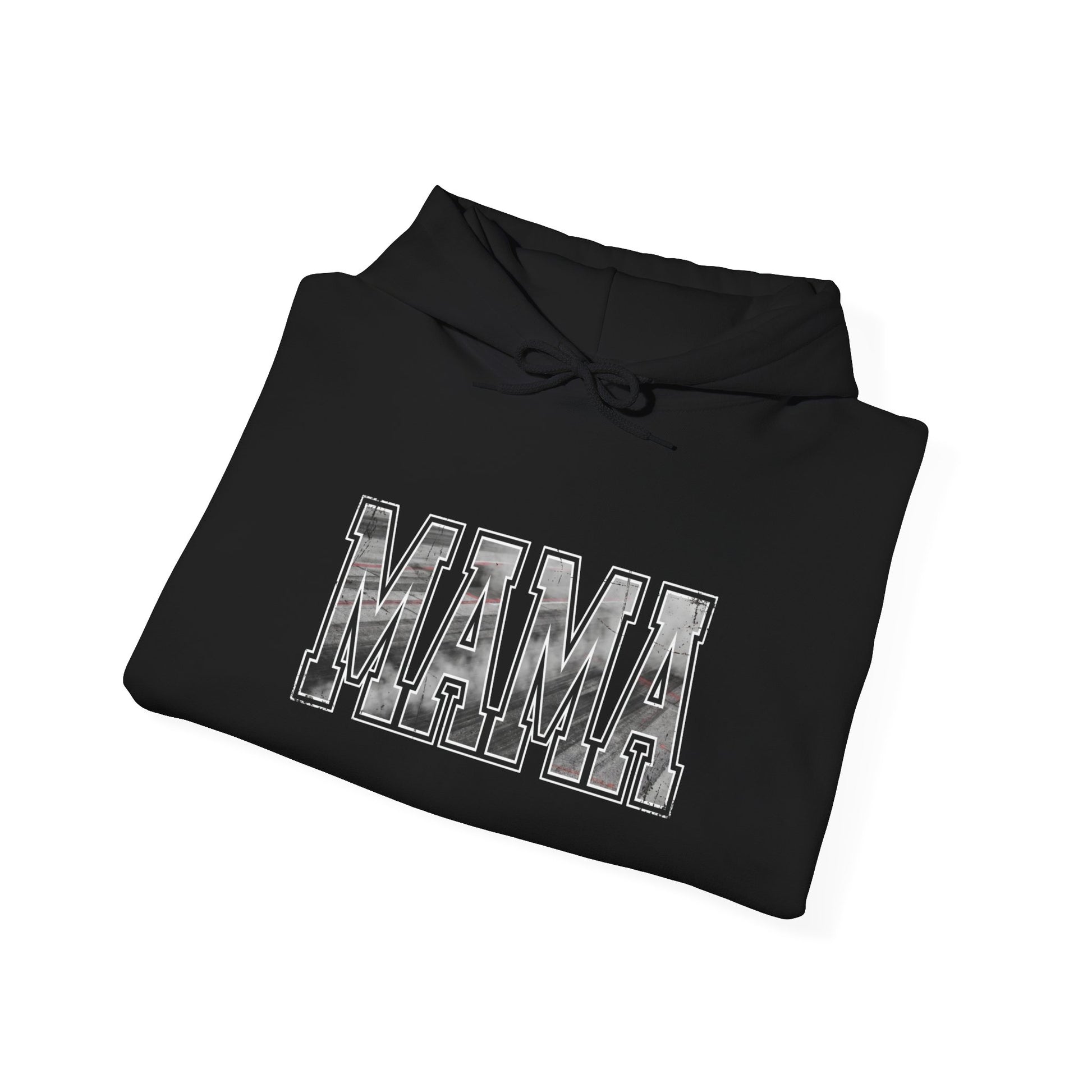 MAMA Drag Racing Hoodie | Burnout Varsity Racing Mom Pullover | 660 Apparel-6