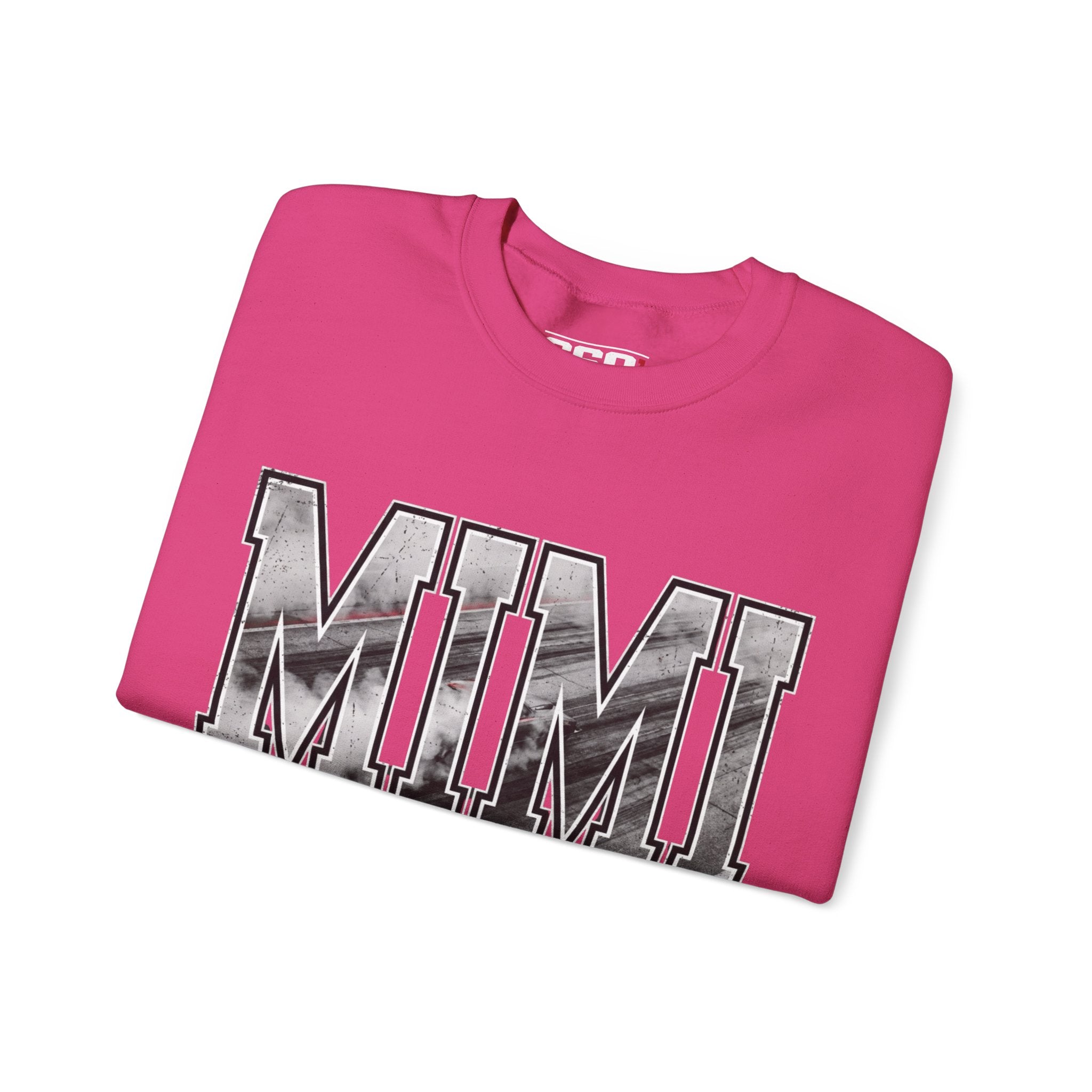 MIMI Drag Racing Sweatshirt | Burnout Varsity Racing Grandma Crewneck | 660 Apparel-4