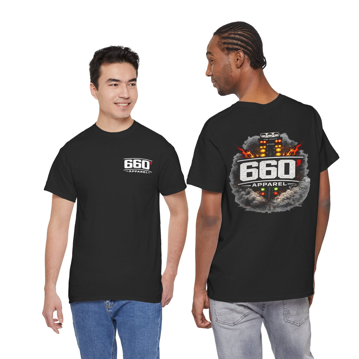 Signature Series Tee celebrates the power, speed, and culture of eighth-mile drag racing.