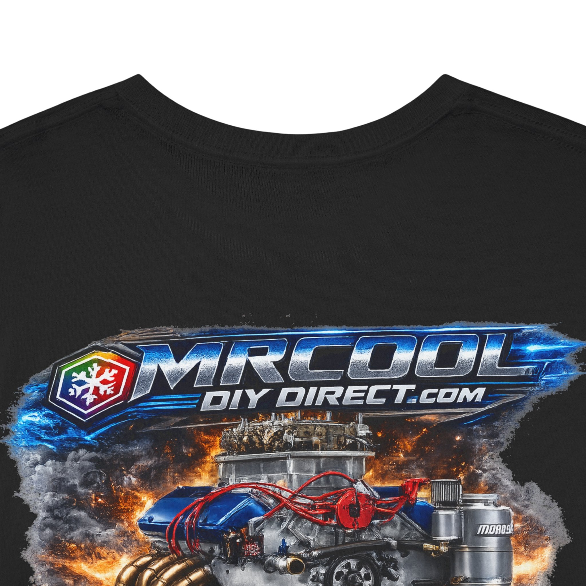 660’ Apparel “Life in the 1/8th Mile” Engine Tee – High-Performance Drag Racing Shirt