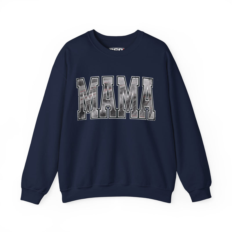 MAMA Drag Racing Sweatshirt | Burnout Varsity Racing Mom Crewneck | 660 Apparel-3