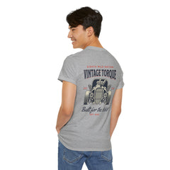 Vintage Torque Hot Rod T-Shirt – Built for the 660 Drag Racing Tee | 660’ Apparel-16