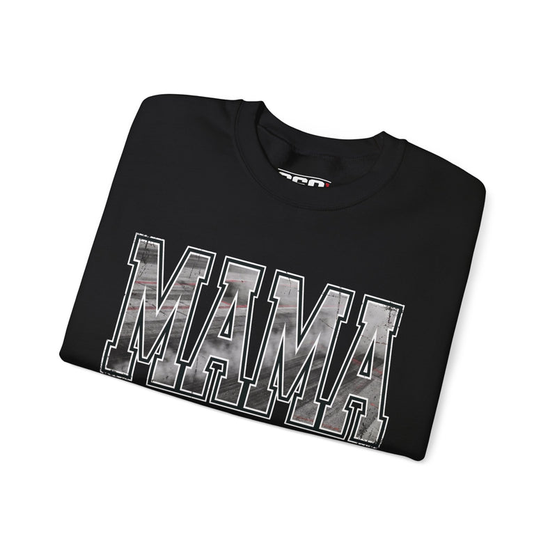 MAMA Drag Racing Sweatshirt | Burnout Varsity Racing Mom Crewneck | 660 Apparel-5