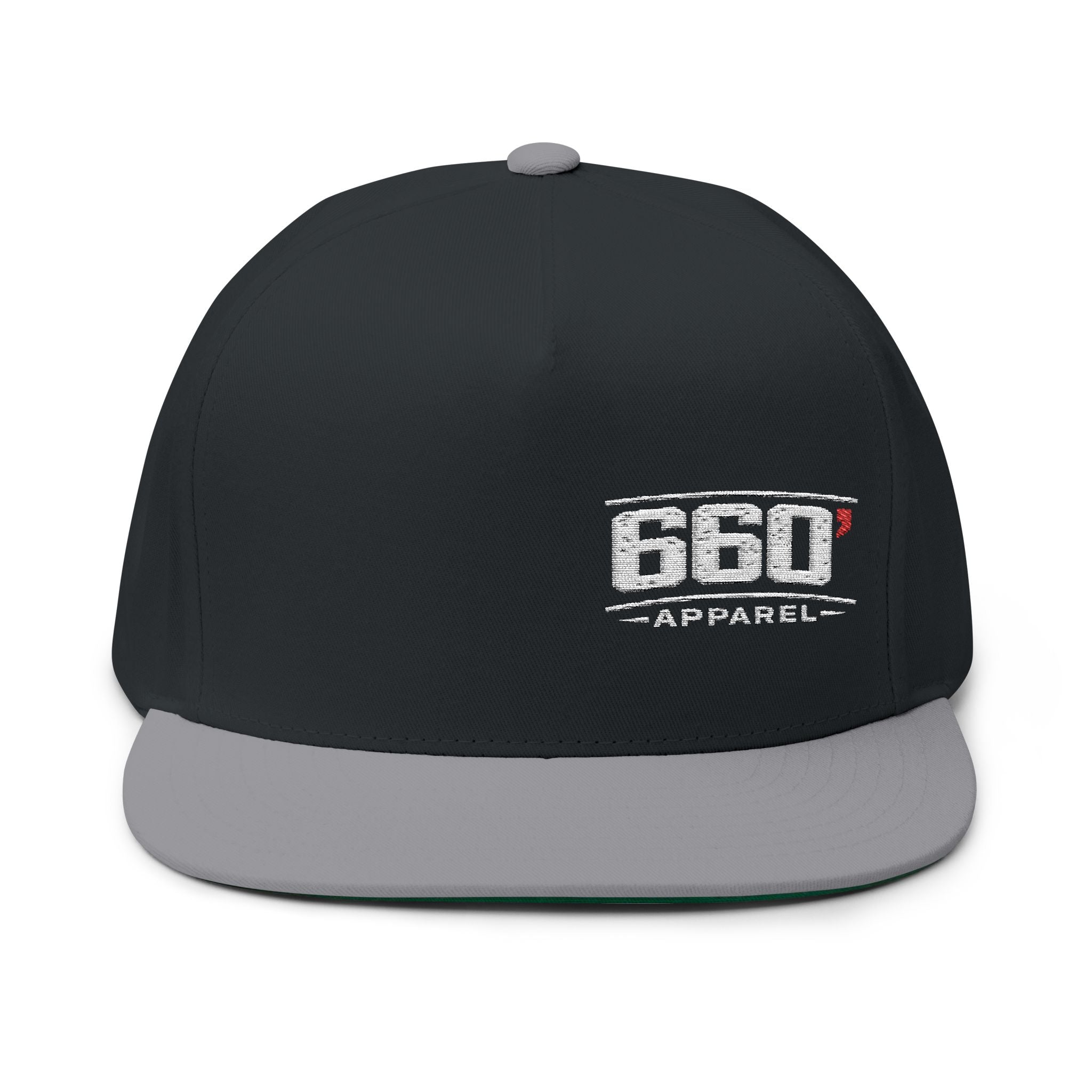 660’ Apparel OG Logo Snapback Hat – Flat Bill Racing Cap