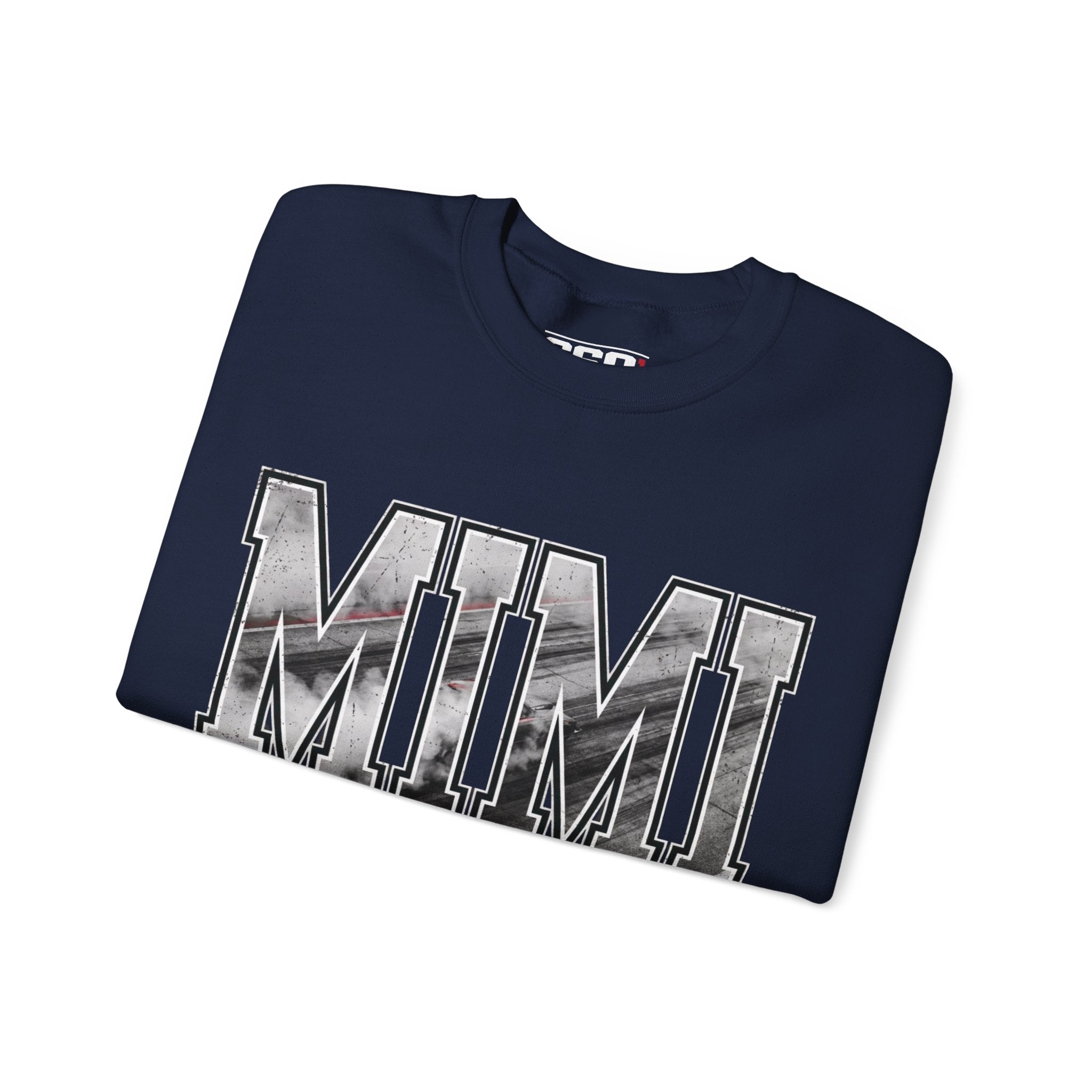 MIMI Drag Racing Sweatshirt | Burnout Varsity Racing Grandma Crewneck | 660 Apparel-5