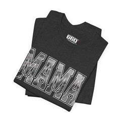 MAMA Drag Racing T-Shirt | Burnout Varsity Racing Mom Tee | 660 Apparel-11