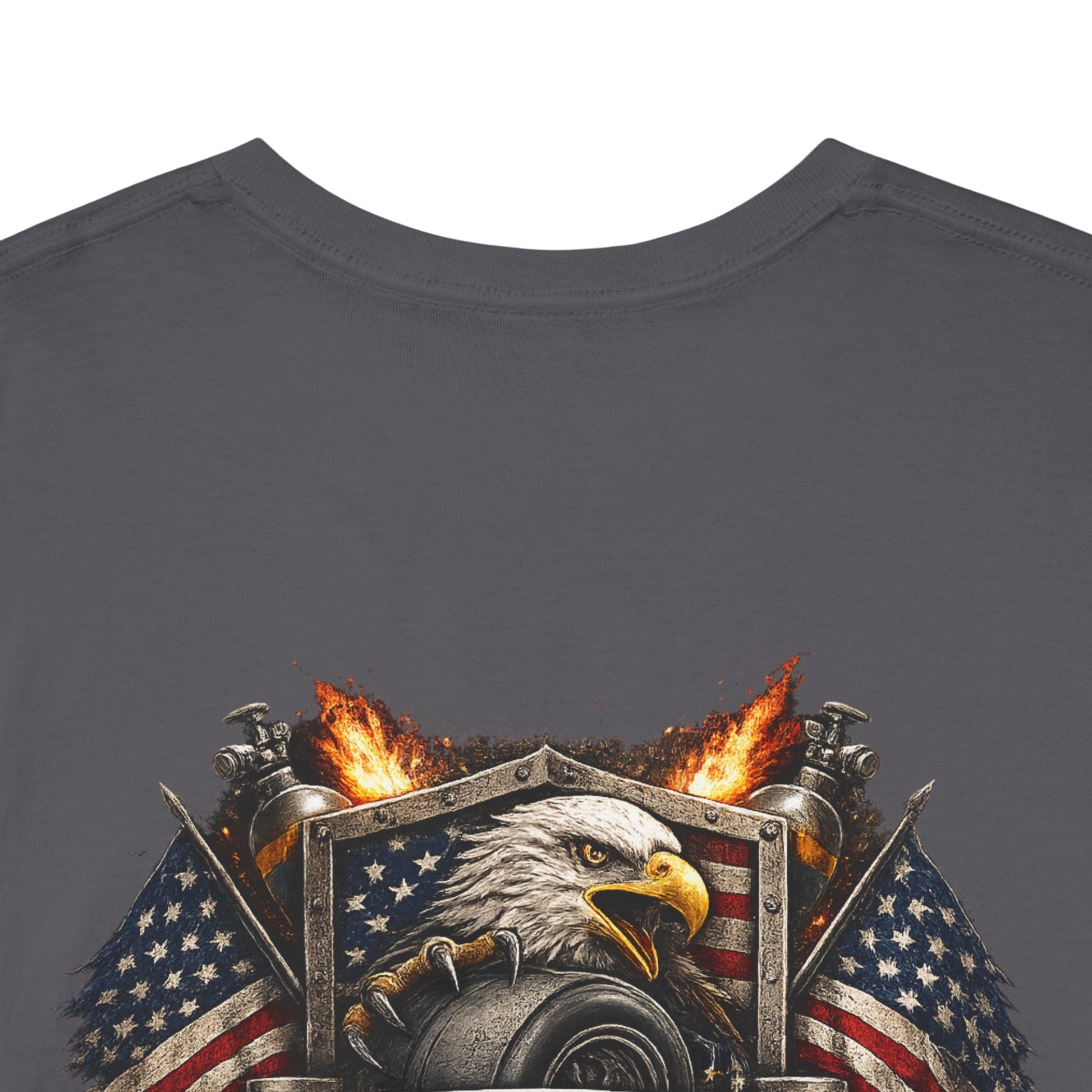 660’ Apparel American Eagle T-Shirt – Patriotic Drag Racing Graphic Tee-10